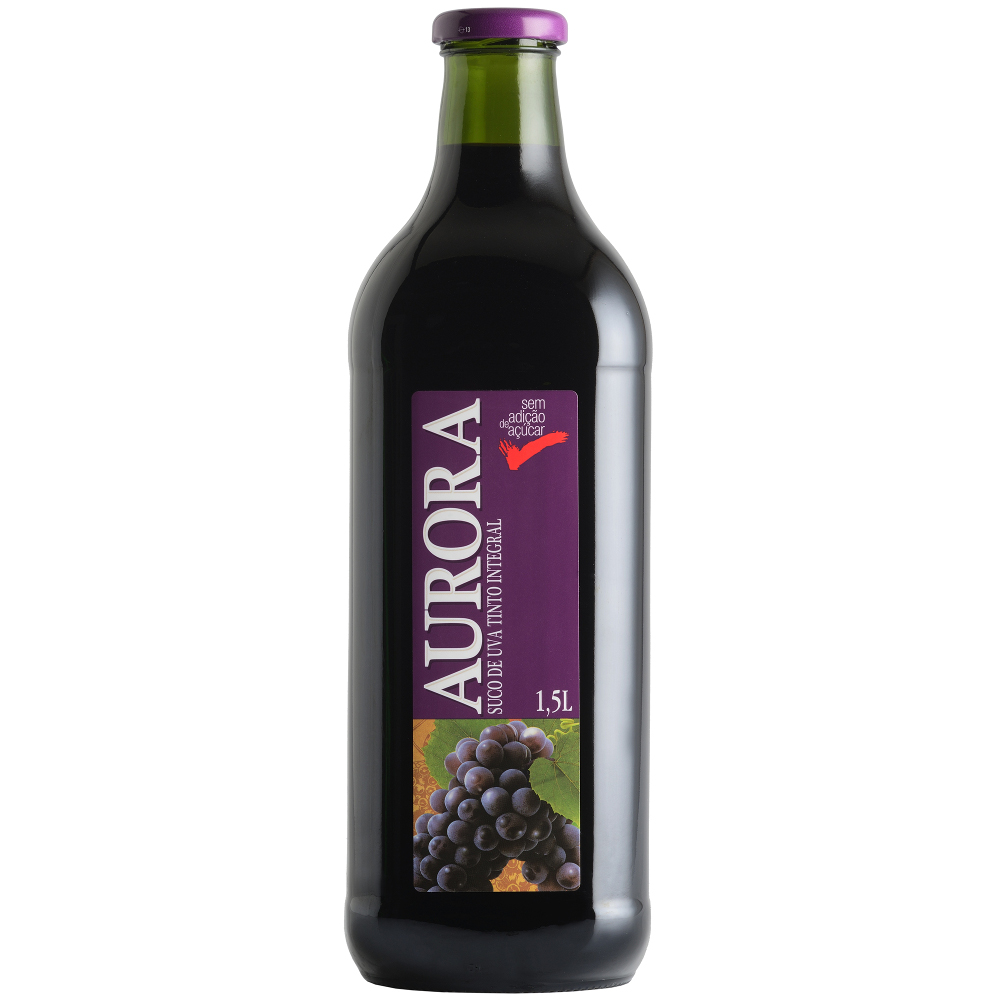 SUCO INTEGRAL UVA TINTO AURORA 1,5l