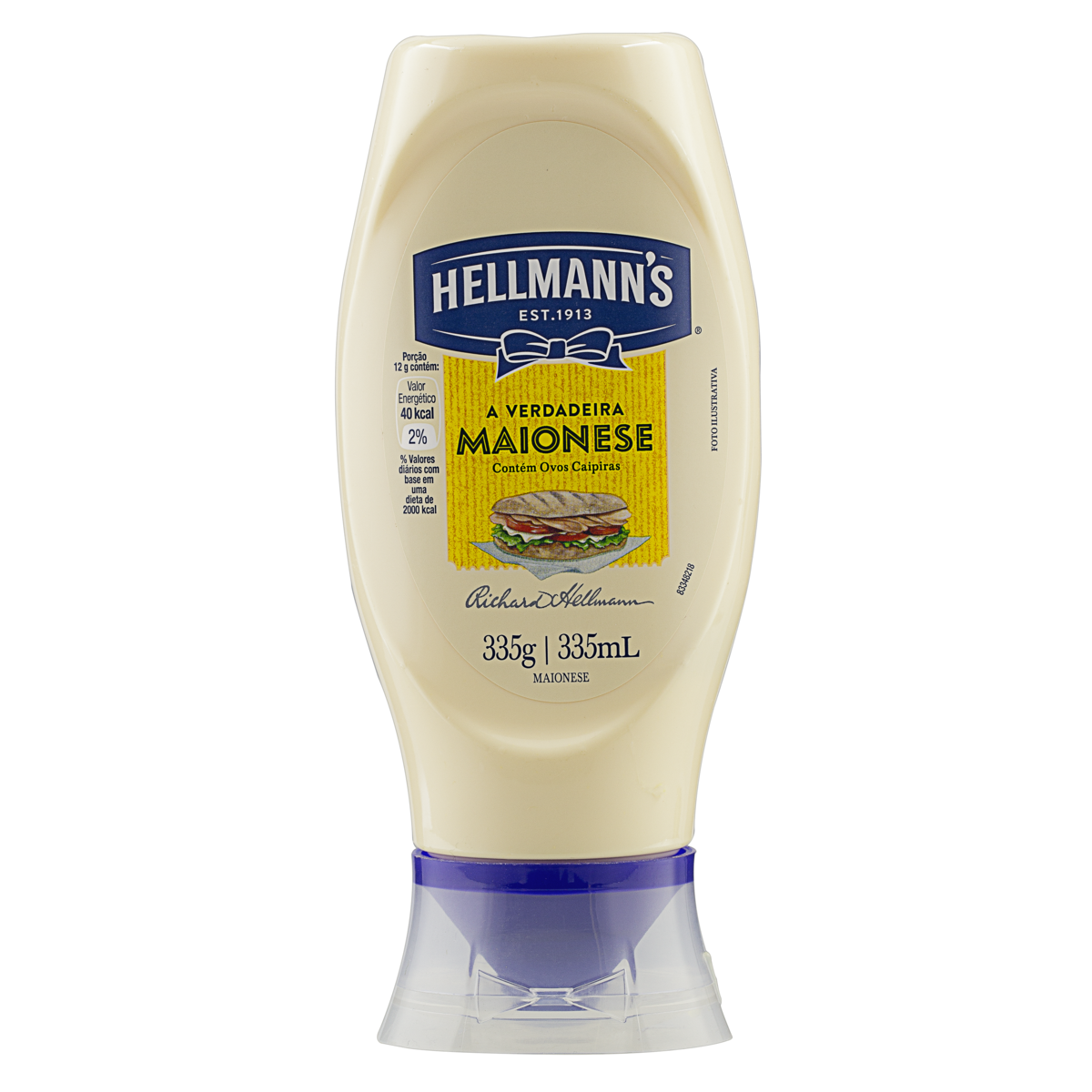 Maionese Hellmann S Squeeze 335g