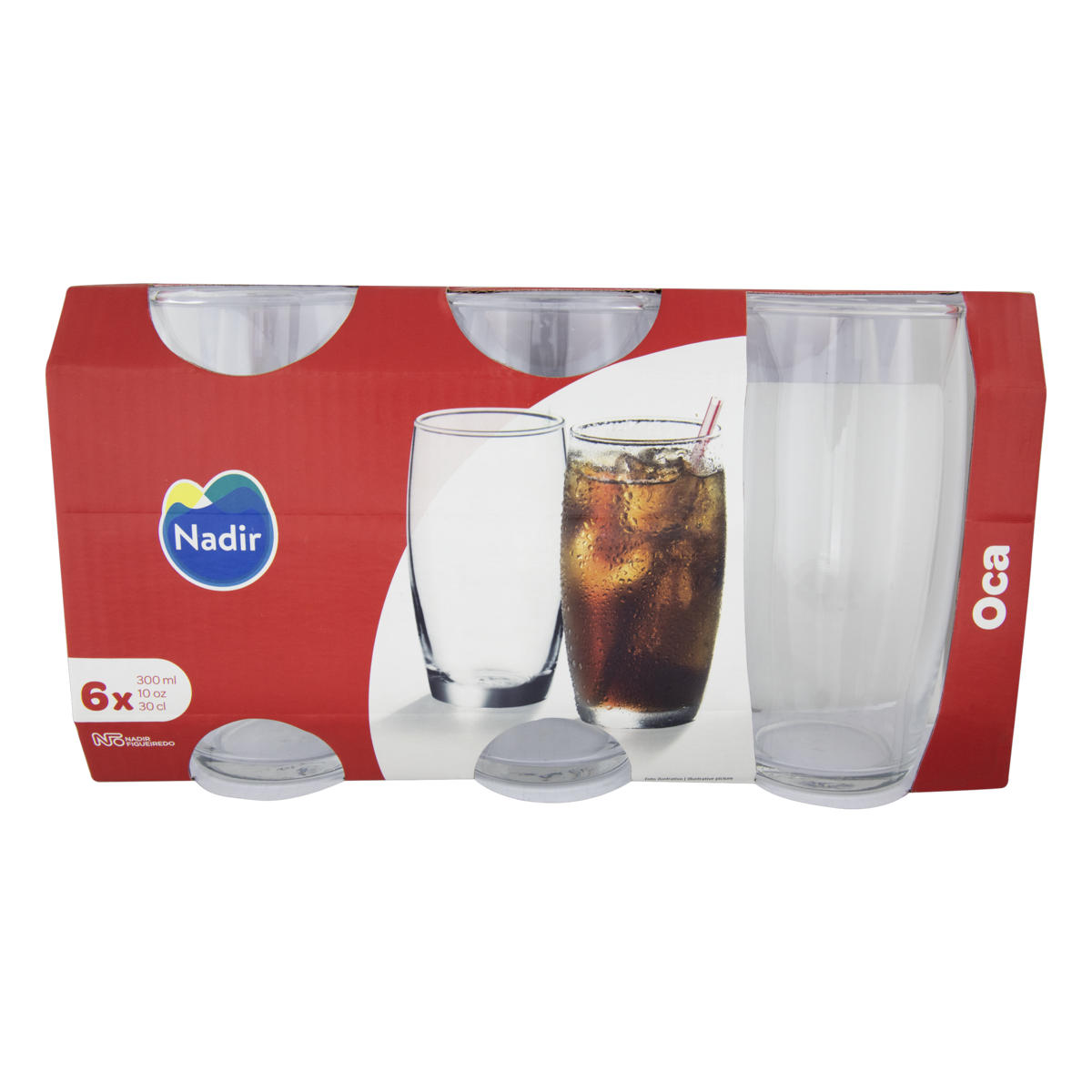 Conj Copos L.drink Oca 300ml