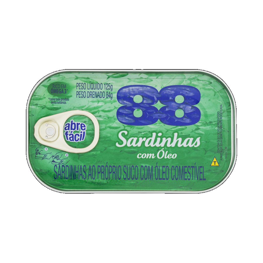 SARDINHA 88 C/OLEO 84G