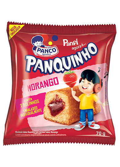 Bolo Panco Panfi Morango