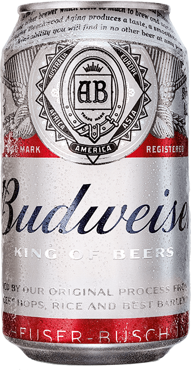 BUDWEISER LATA 350 ML