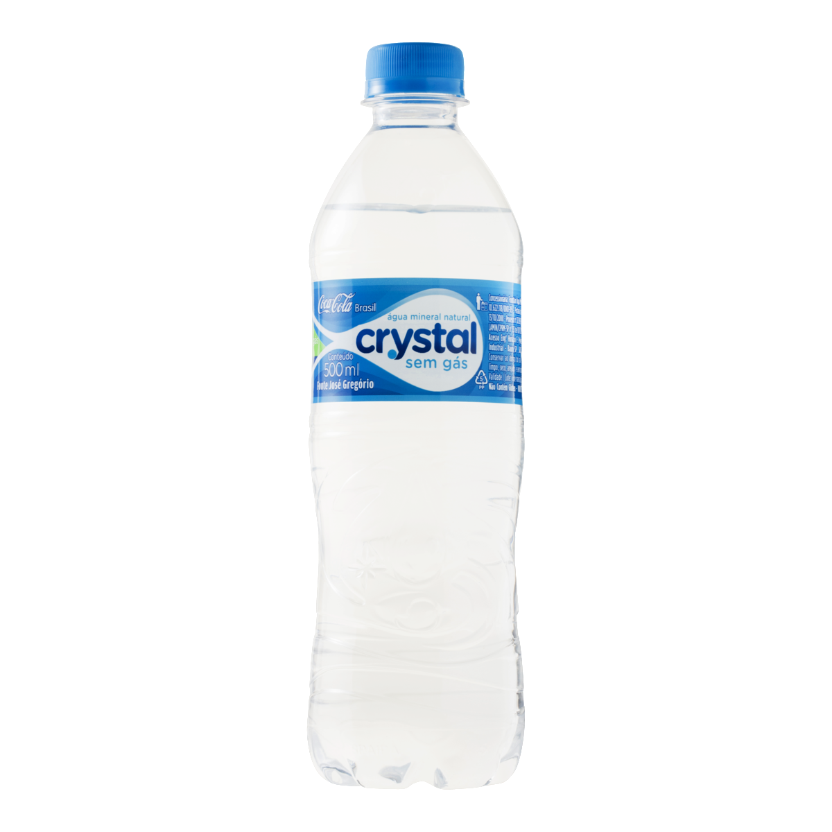 Água Mineral Natural Sem Gás Crystal Garrafa 500ml