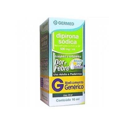 Dipirona Sodica 500mg Germed
