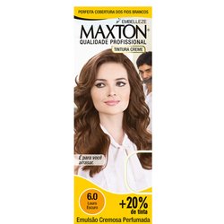 Tintura Permanente Maxton 6.0 Louro Escuro Unit