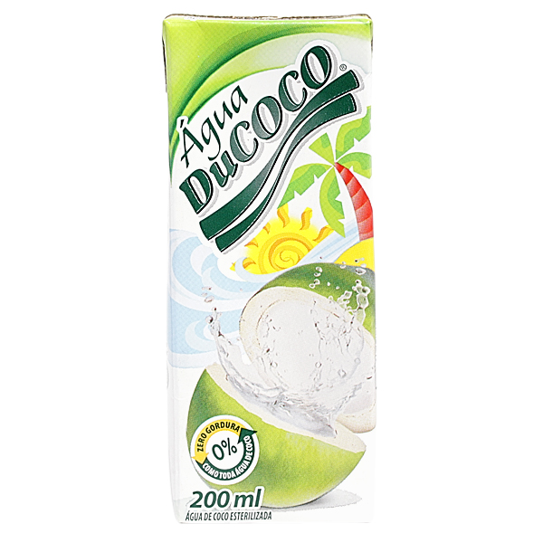 Água De Coco Esterilizada Ducoco Caixa 200ml