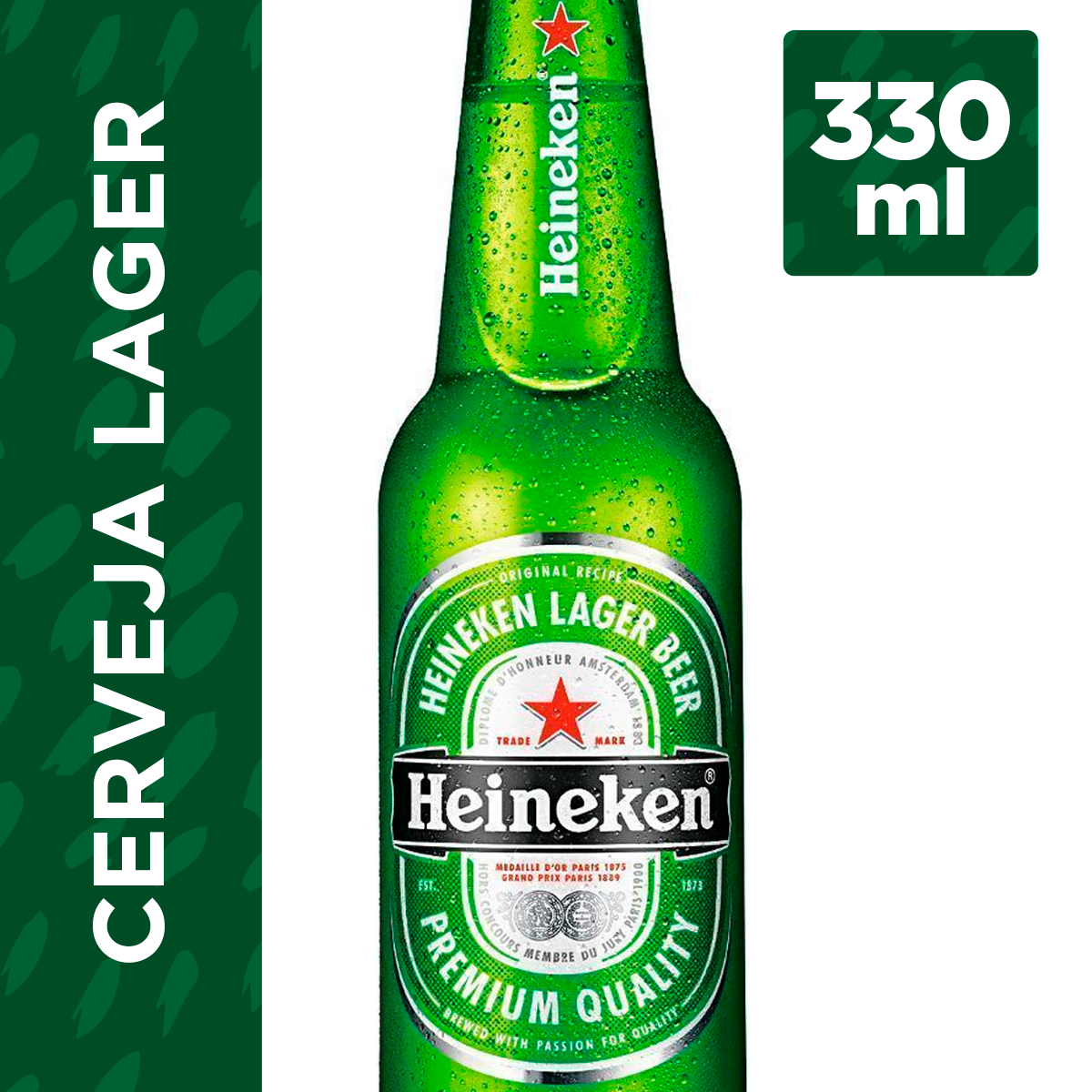 Cerveja Pale Lager 330ml Heineken