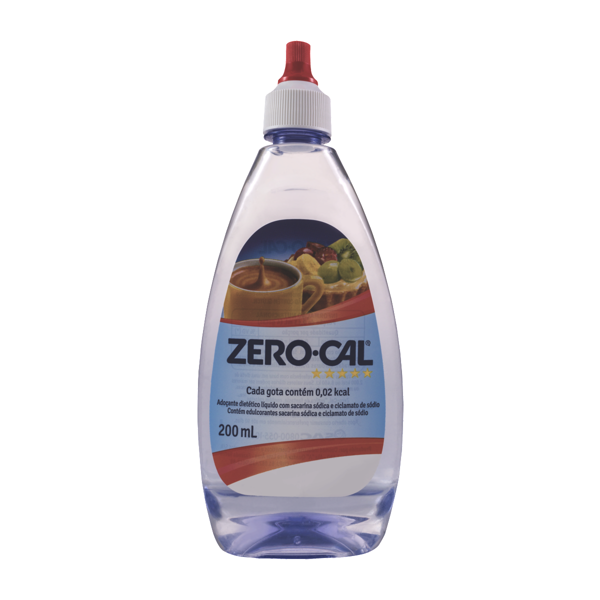 Adoçante Líquido Diet Sacarina Zero Cal 200ml