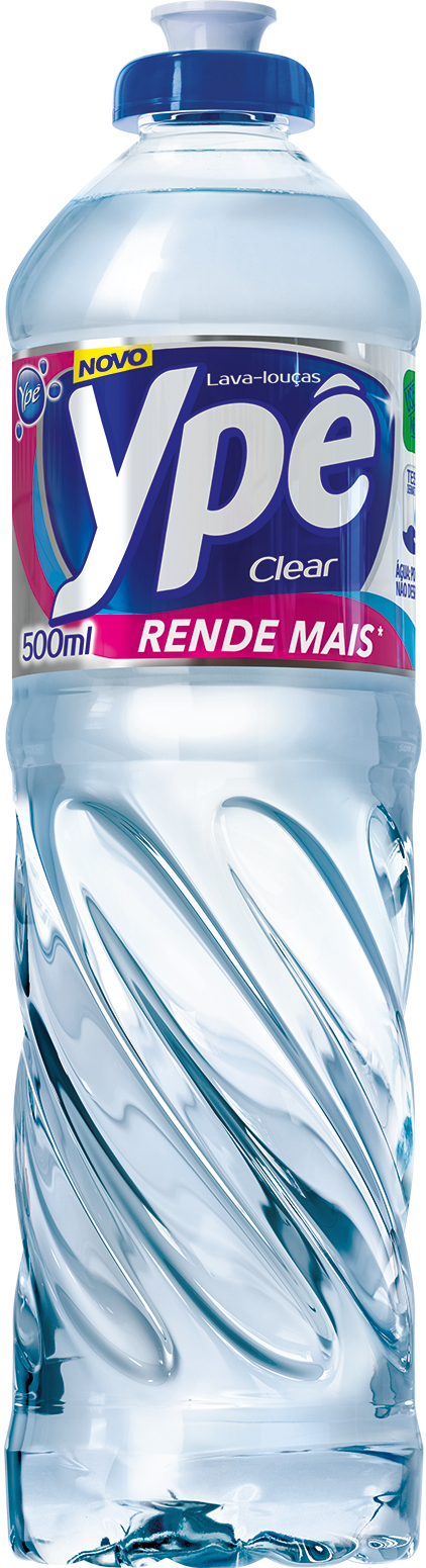 Detergente Líquido Clear Ypê Frasco 500ml