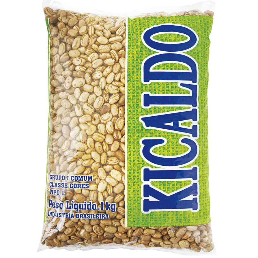 Feijão Carioca Tipo 1 Kicaldo Pacote 1kg