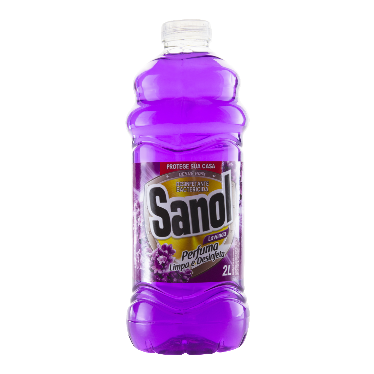 Desinfetante Multiuso Bactericida Lavanda Sanol Frasco 2l