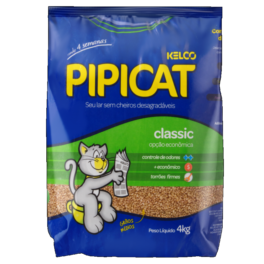 Areia Pipicat Classic Kelco - 4kg