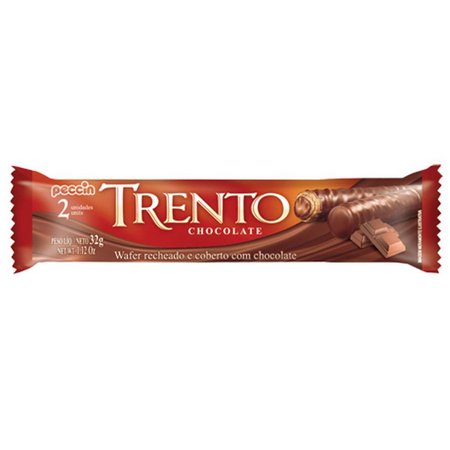 Rolinho Wafer Trento Chocolate