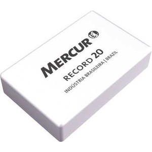 Mercur Record 20 Retangular Branco