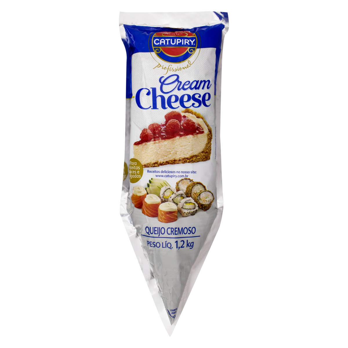 Queijo Cream Cheese Catupiry Profissional Bisnaga 1,2kg