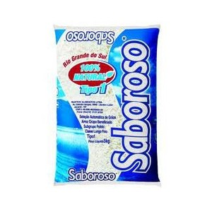 Arroz Tipo 1 Saboroso Pacote 5kg