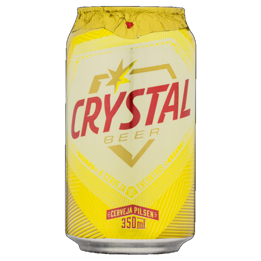 Cerveja Cristal Pilsen Lata