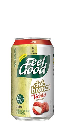 Chá Branco Feel Good Com Lichia Lata 330ml