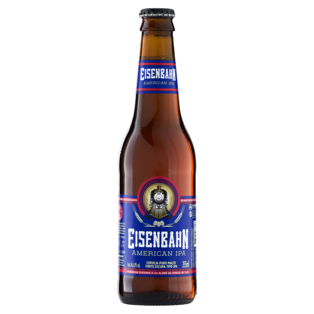 Cerveja American Ipa Puro Malte Eisenbahn Long Neck 355ml