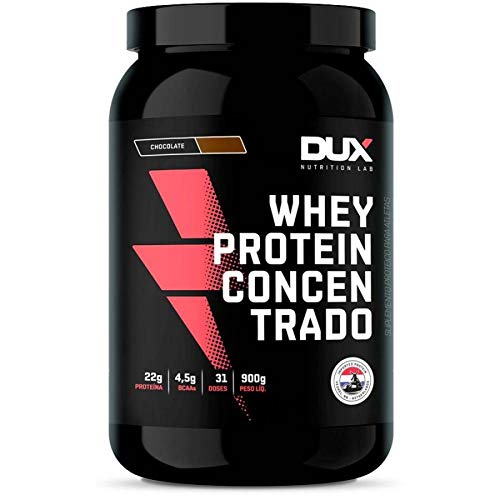 Whey Protein Concentrado Chocolate 900g Dux Nutrition