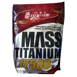 Esportivo Max Titanium Mass Titanium 17500 Pacote Pó 3000 Gramas