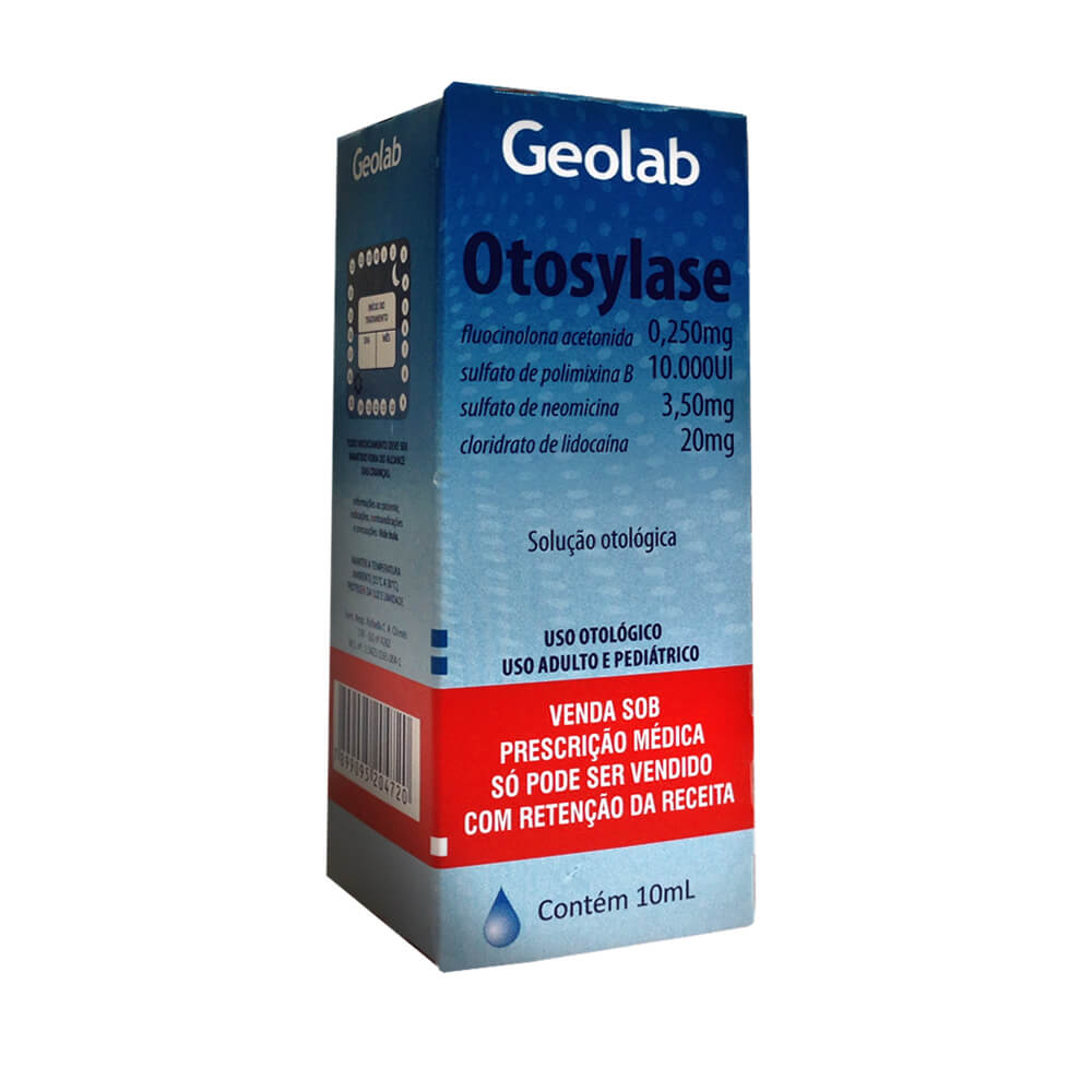 Otosylase 0,25 Mg/ml 20 Mg/ml 3,5 Mg/ml 10000 Ui/ml Gotas Geolab Similar