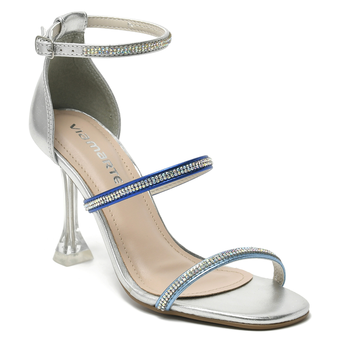 sandalia via marte prata