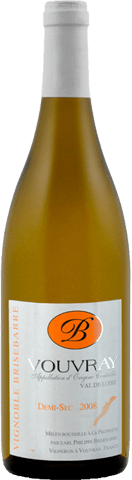 Domaine Brisebarre Vouvray Demi-Sec 2008