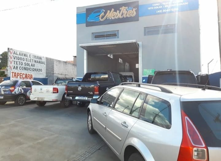 Mestres Teto Solar e maquinas de vidros