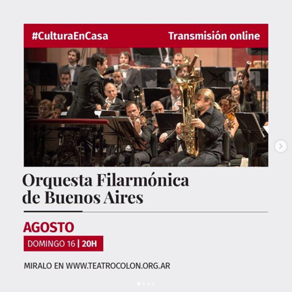 Orquesta Filarmónica De Buenos Aires En Vivo