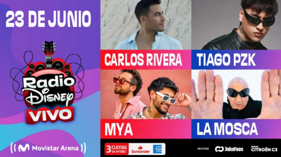 Radio Disney Vivo Al Movistar Arena